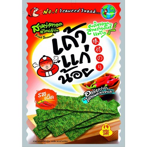 Tao Kae Noi Spicy Seaweed Snack (36g)