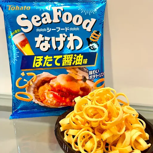 Tohato Nagewa Ring Snacks – Soy Sauce Flavor (65g)